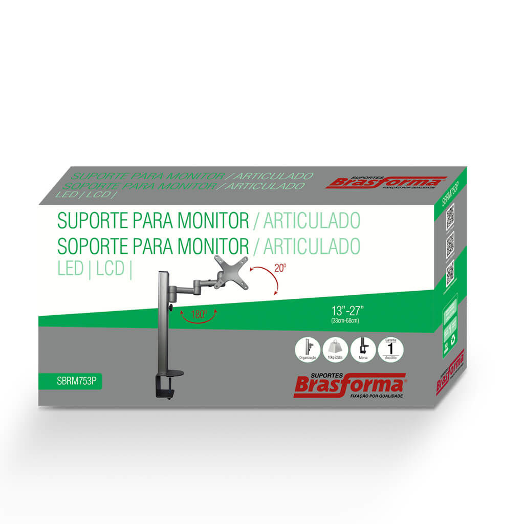 Monitor Support - SBRM752 - Brasforma